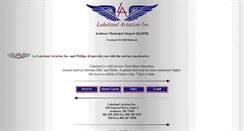 Desktop Screenshot of lakelandaviation.com
